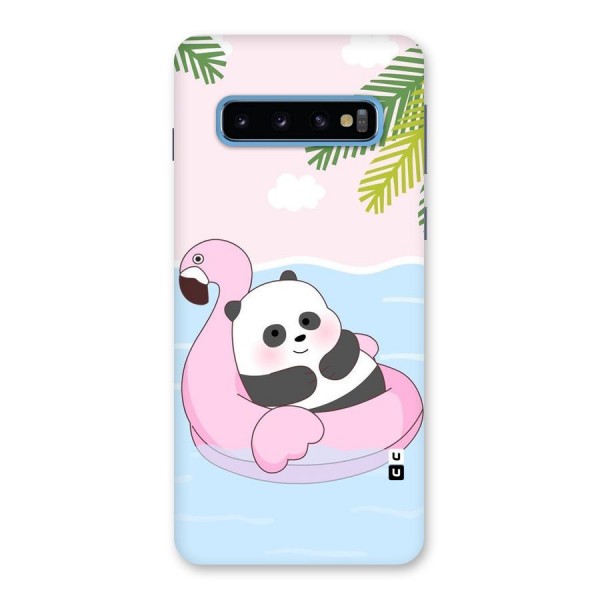 Panda Swim Back Case for Galaxy S10