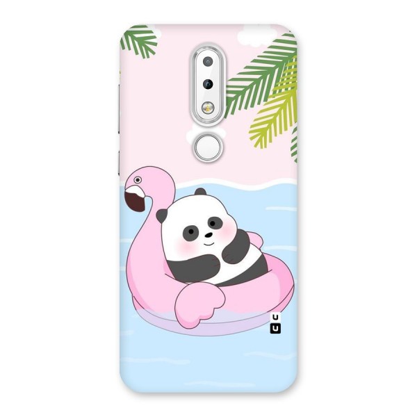 Panda Swim Back Case for Nokia 6.1 Plus