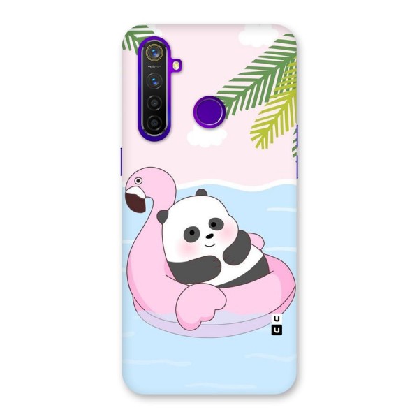 Panda Swim Back Case for Realme 5 Pro