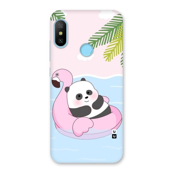 Panda Swim Back Case for Redmi 6 Pro
