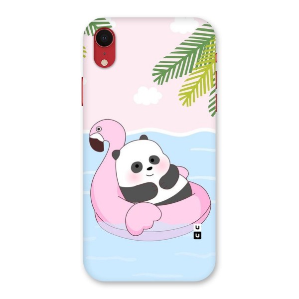 Panda Swim Back Case for iPhone XR
