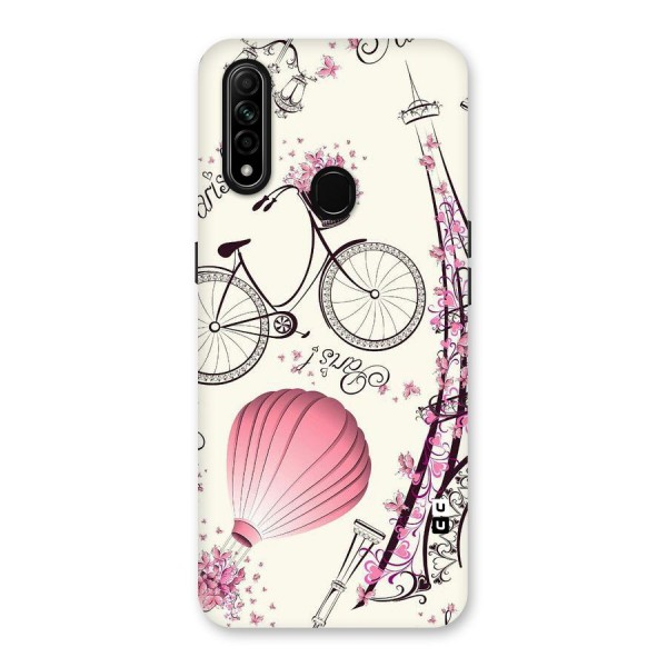 Paris Clipart Back Case for Oppo A31