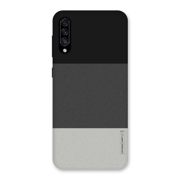 Pastel Black and Grey Back Case for Galaxy A30s
