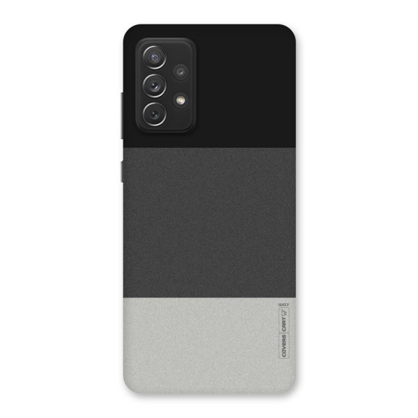 Pastel Black and Grey Back Case for Galaxy A72