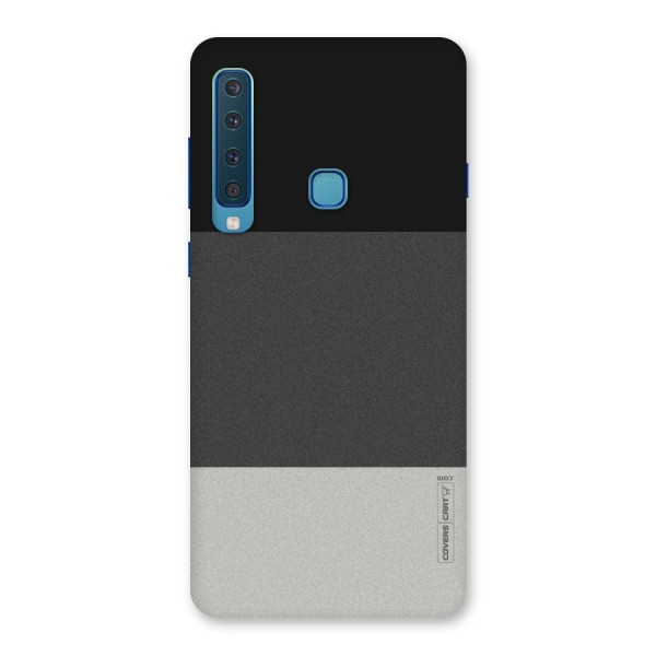 Pastel Black and Grey Back Case for Galaxy A9 (2018)