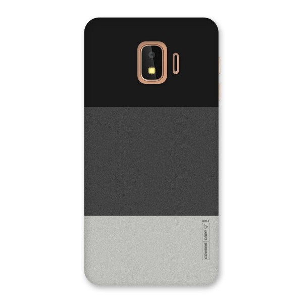 Pastel Black and Grey Back Case for Galaxy J2 Core