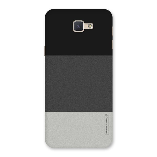 Pastel Black and Grey Back Case for Galaxy J5 Prime