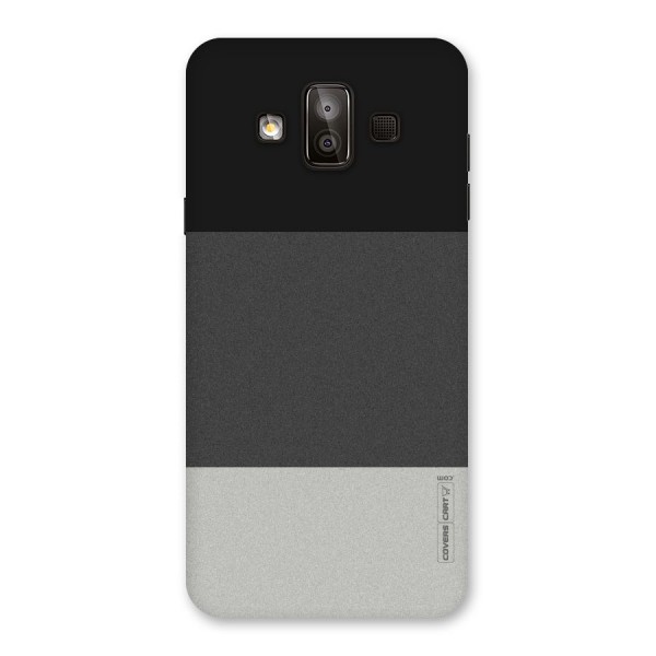 Pastel Black and Grey Back Case for Galaxy J7 Duo