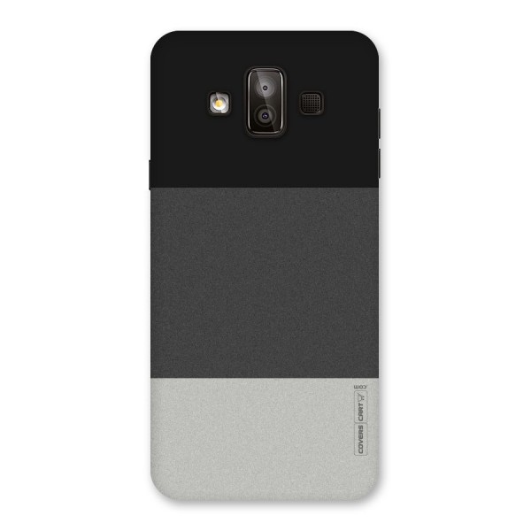 Pastel Black and Grey Back Case for Galaxy J7 Duo
