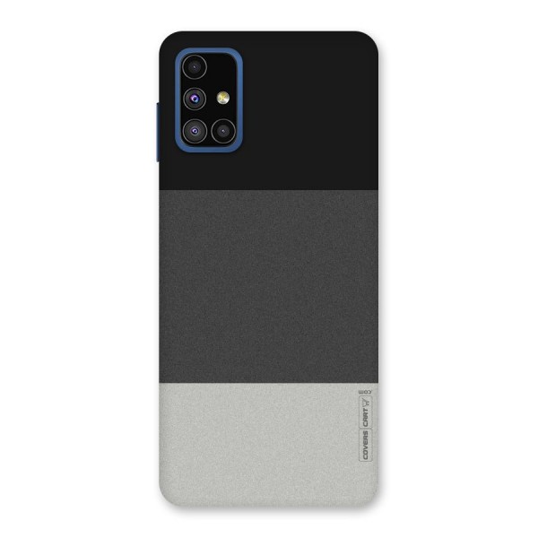 Pastel Black and Grey Back Case for Galaxy M51