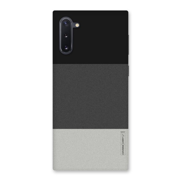 Pastel Black and Grey Back Case for Galaxy Note 10