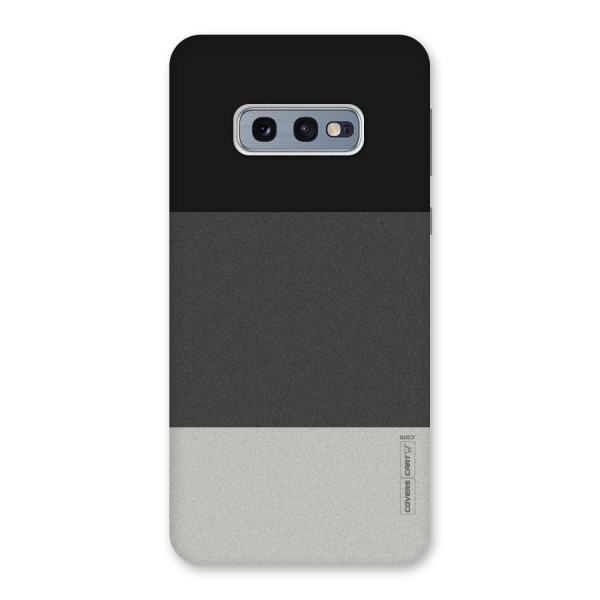 Pastel Black and Grey Back Case for Galaxy S10e