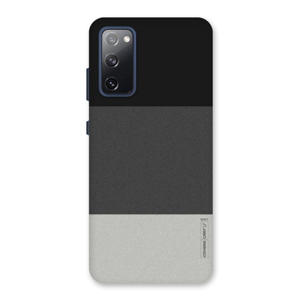 Pastel Black and Grey Back Case for Galaxy S20 FE
