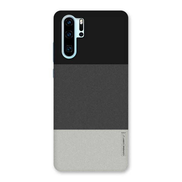 Pastel Black and Grey Back Case for Huawei P30 Pro