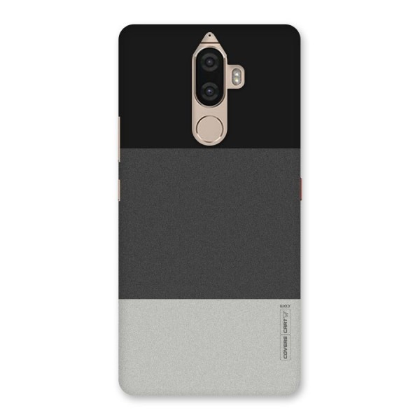 Pastel Black and Grey Back Case for Lenovo K8 Note