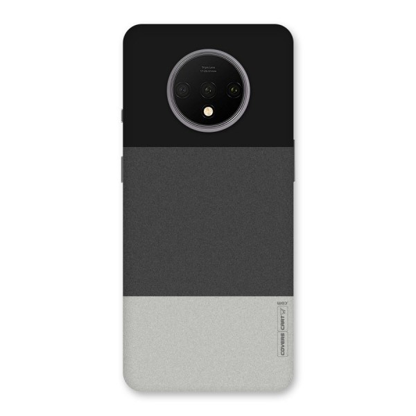 Pastel Black and Grey Back Case for OnePlus 7T