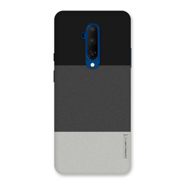 Pastel Black and Grey Back Case for OnePlus 7T Pro