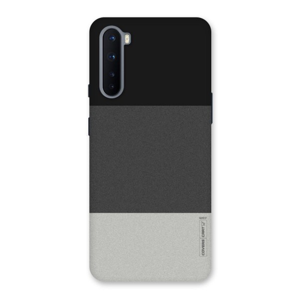 Pastel Black and Grey Back Case for OnePlus Nord