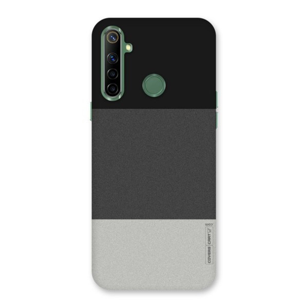 Pastel Black and Grey Back Case for Realme Narzo 10