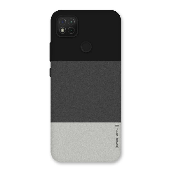 Pastel Black and Grey Back Case for Redmi 9