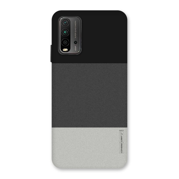 Pastel Black and Grey Back Case for Redmi 9 Power
