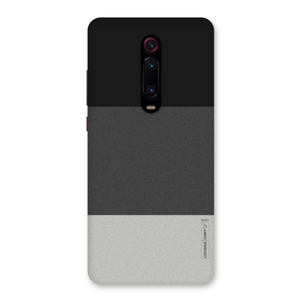 Pastel Black and Grey Back Case for Redmi K20