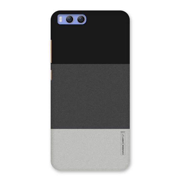 Pastel Black and Grey Back Case for Xiaomi Mi 6
