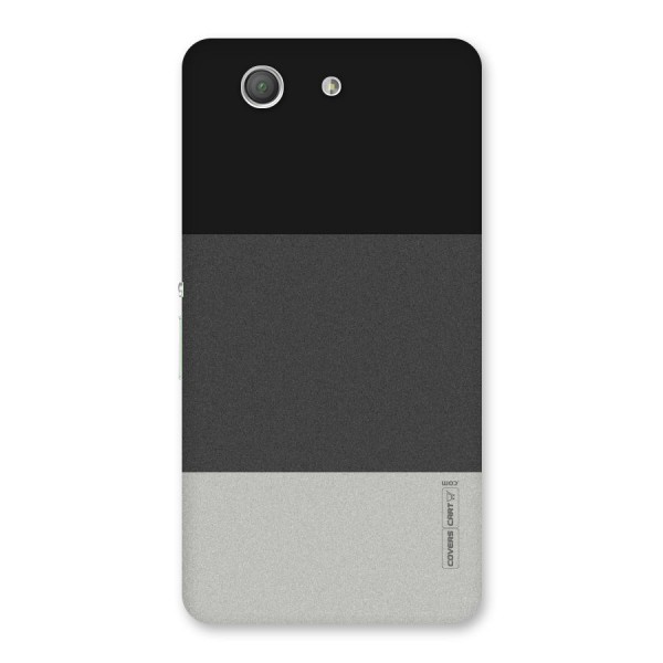 Pastel Black and Grey Back Case for Xperia Z3 Compact