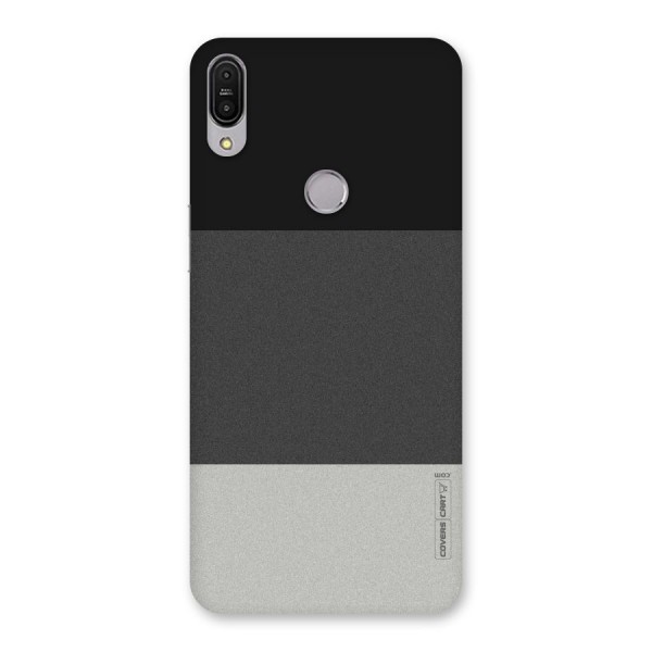 Pastel Black and Grey Back Case for Zenfone Max Pro M1