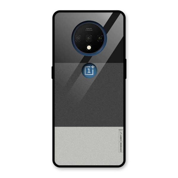 Pastel Black and Grey Glass Back Case for OnePlus 7T