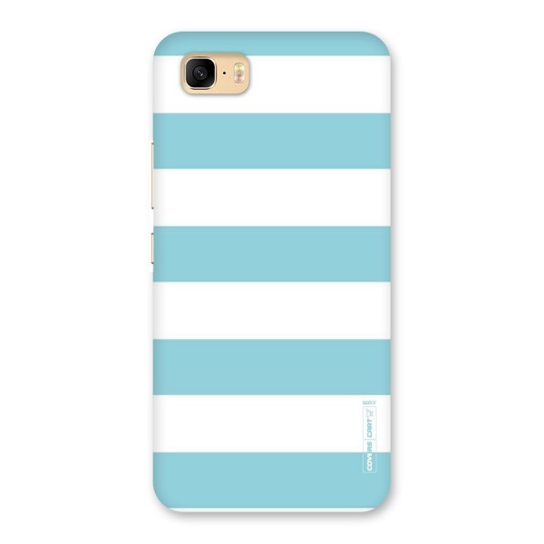 Pastel Blue White Stripes Back Case for Zenfone 3s Max