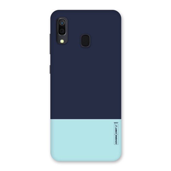 Pastel Blues Back Case for Galaxy A20