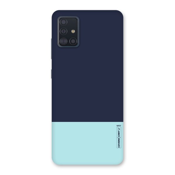 Pastel Blues Back Case for Galaxy A51