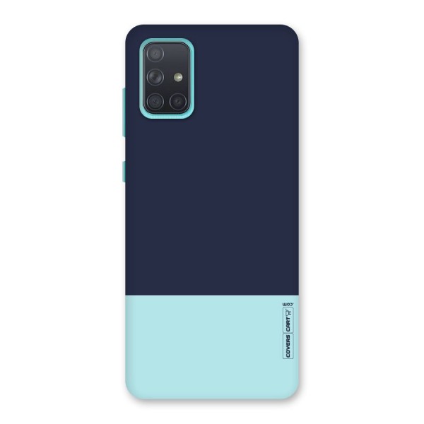 Pastel Blues Back Case for Galaxy A71