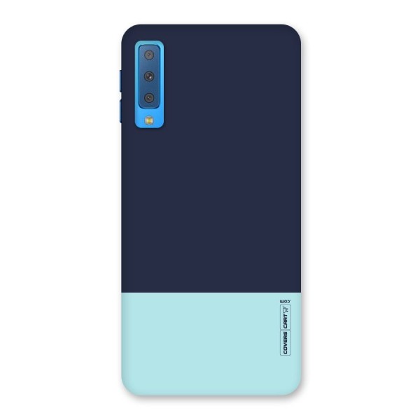Pastel Blues Back Case for Galaxy A7 (2018)