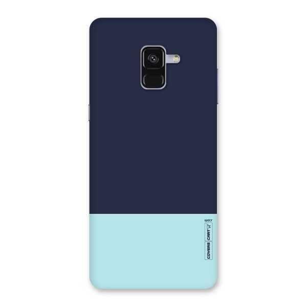 Pastel Blues Back Case for Galaxy A8 Plus