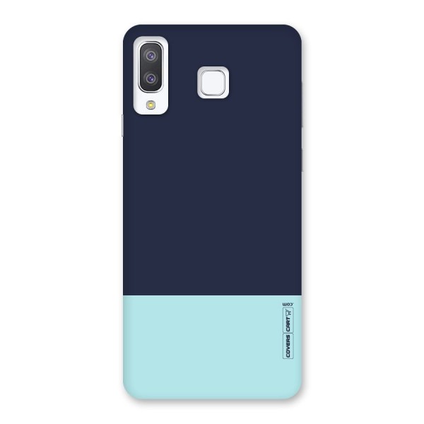 Pastel Blues Back Case for Galaxy A8 Star