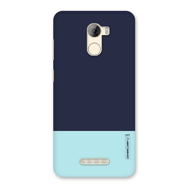 Pastel Blues Back Case for Gionee A1 LIte