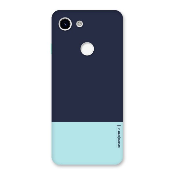 Pastel Blues Back Case for Google Pixel 3