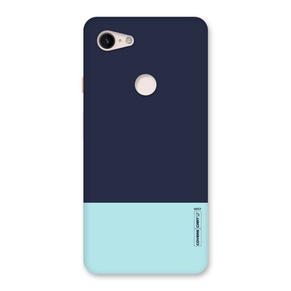 Pastel Blues Back Case for Google Pixel 3 XL