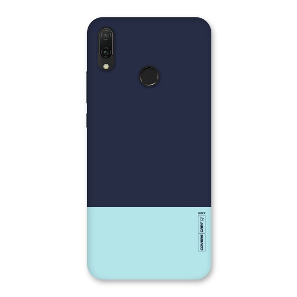 Pastel Blues Back Case for Huawei Y9 (2019)