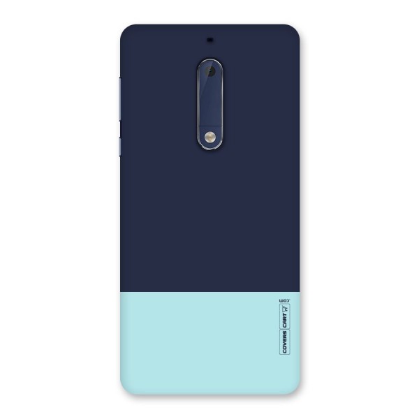 Pastel Blues Back Case for Nokia 5