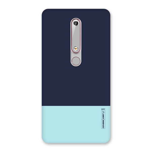 Pastel Blues Back Case for Nokia 6.1