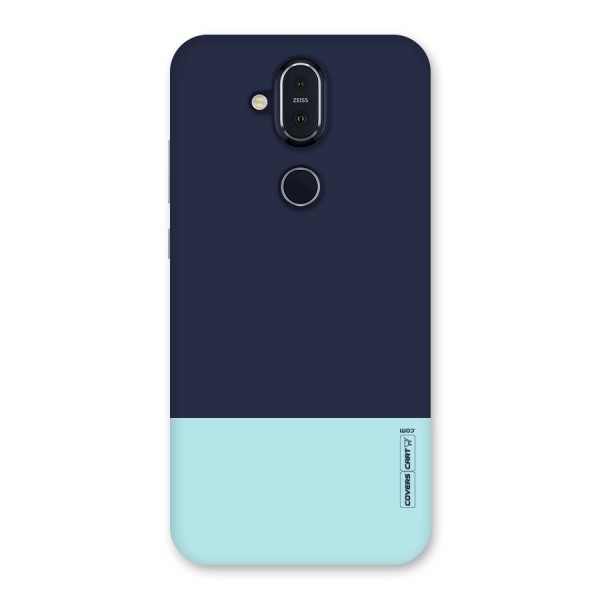Pastel Blues Back Case for Nokia 8.1