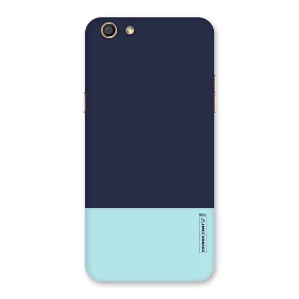 Pastel Blues Back Case for Oppo F3