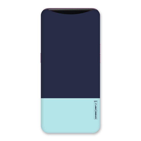 Pastel Blues Back Case for Oppo Find X
