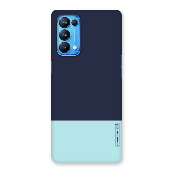 Pastel Blues Back Case for Oppo Reno5 Pro 5G