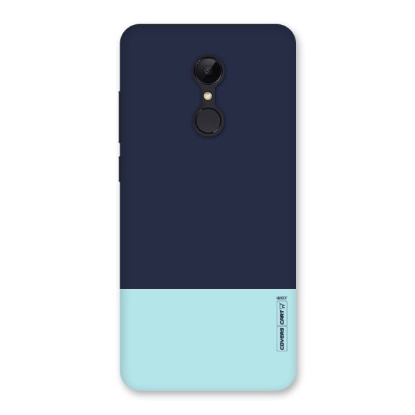 Pastel Blues Back Case for Redmi 5