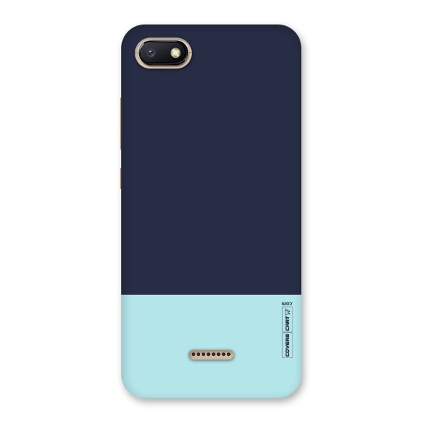 Pastel Blues Back Case for Redmi 6A