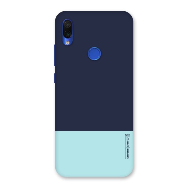 Pastel Blues Back Case for Redmi Note 7S